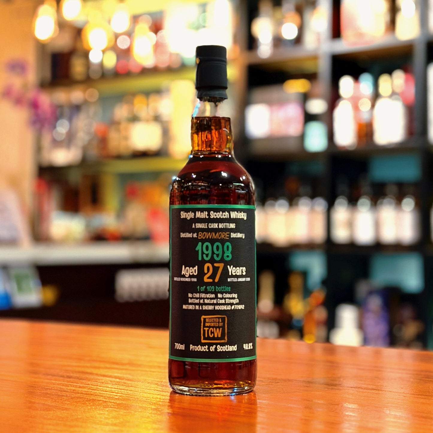 Bowmore 27 Year Old 1998-2026 Sherry Hogshead #701842 by TCW Single Malt Scotch Whisky