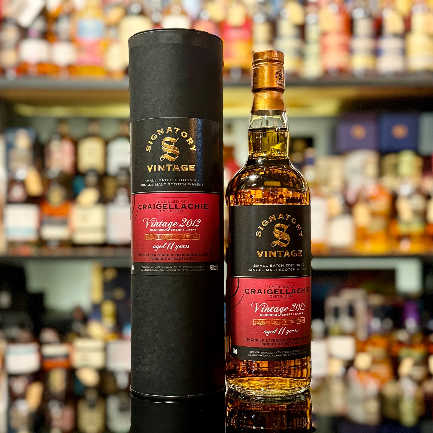Craigellachie 11 Year Old 2012-2024 Small Batch Edition #5 by Signatory Vintage Single Malt Scotch Whisky