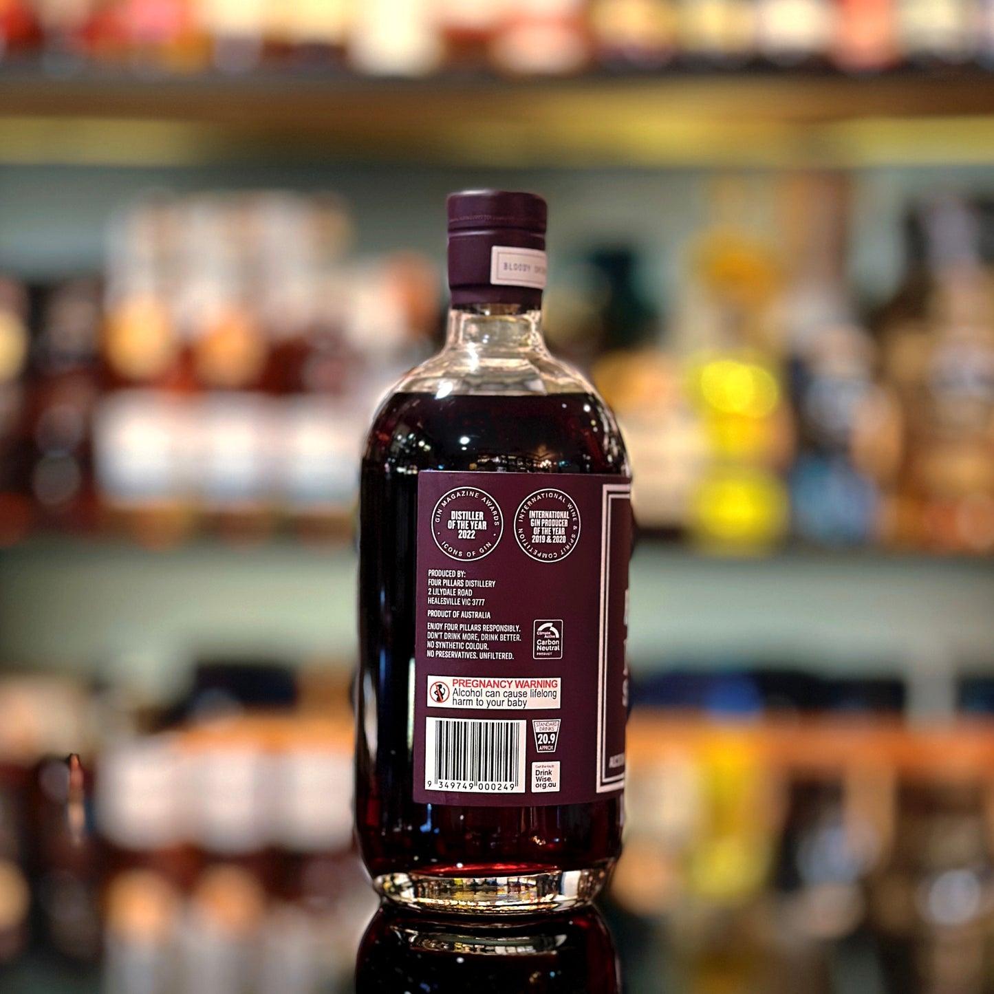 Four Pillars Bloody Shriaz Gin