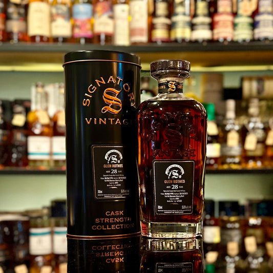 Glenrothes 28 Year Old 1995-2023 First-fill Oloroso Sherry Butt #6176 Symington's Choice by Signatory Vintage Single Malt Scotch Whisky