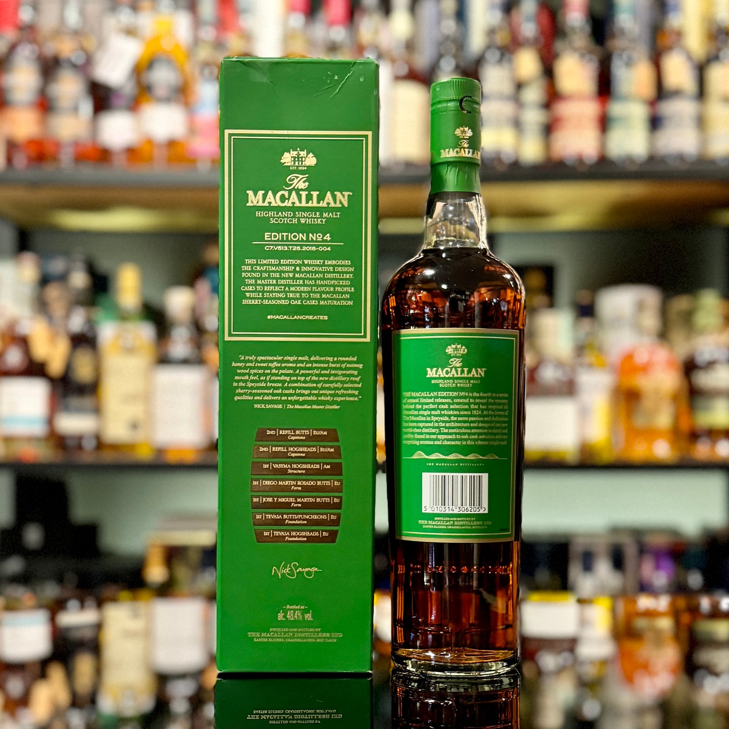 맥캘런 에디션 No.4 싱글 몰트 스카치 위스키