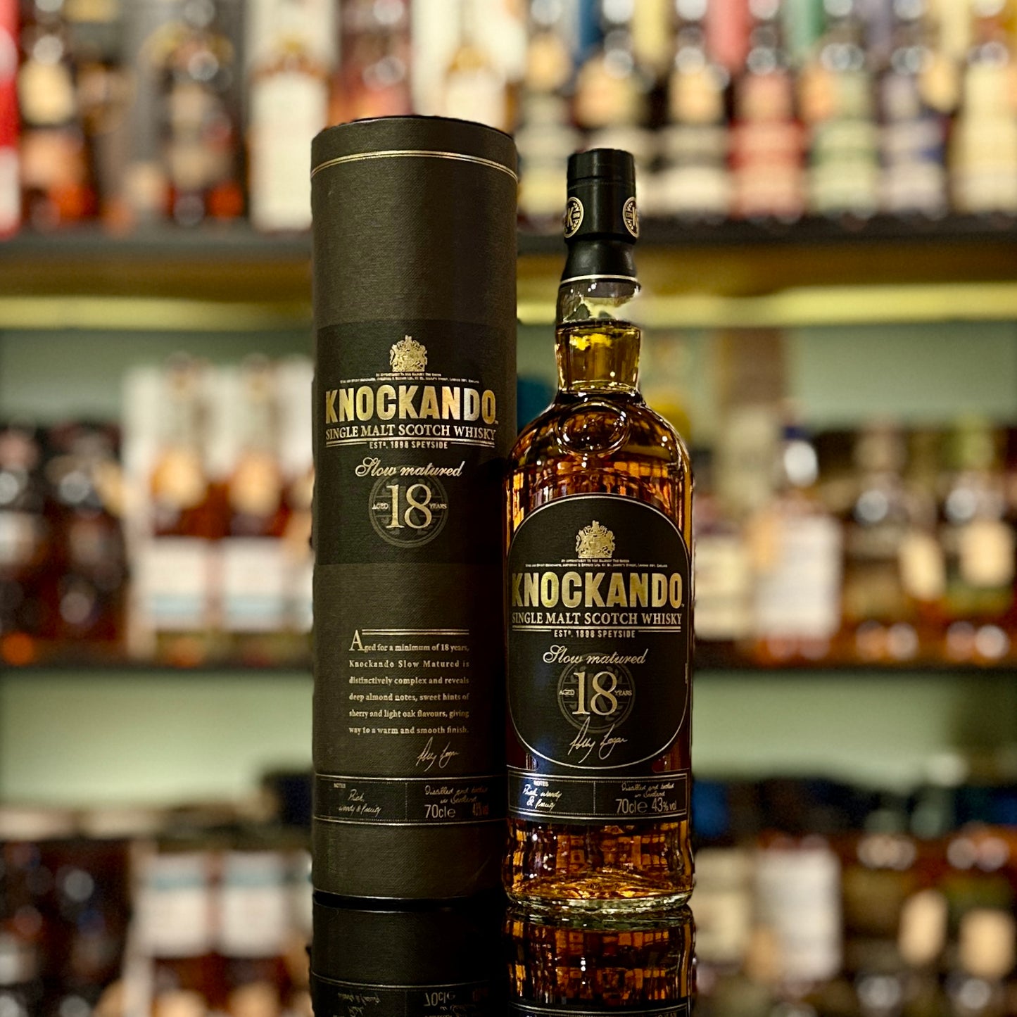 Knockando 18 Year Old Single Malt Scotch Whisky