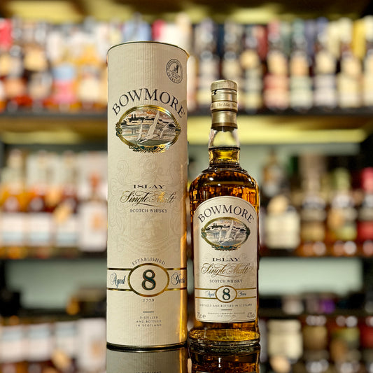 Bowmore 8 Year Old Single Malt Scotch Whisky (1990s Bottling)