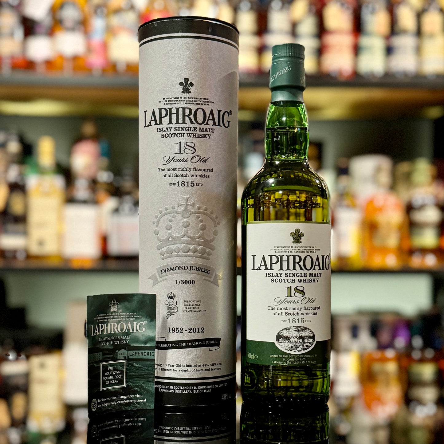 Laphroaig 18 Year Old Queen’s Diamond Jubilee Single Malt Scotch Whisky