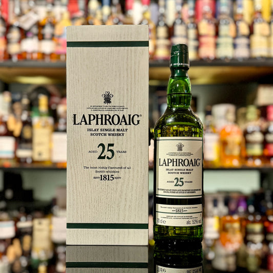 Laphroaig 25 Year Old Cask Strength Edition Single Malt Scotch Whisky (2018 Release)