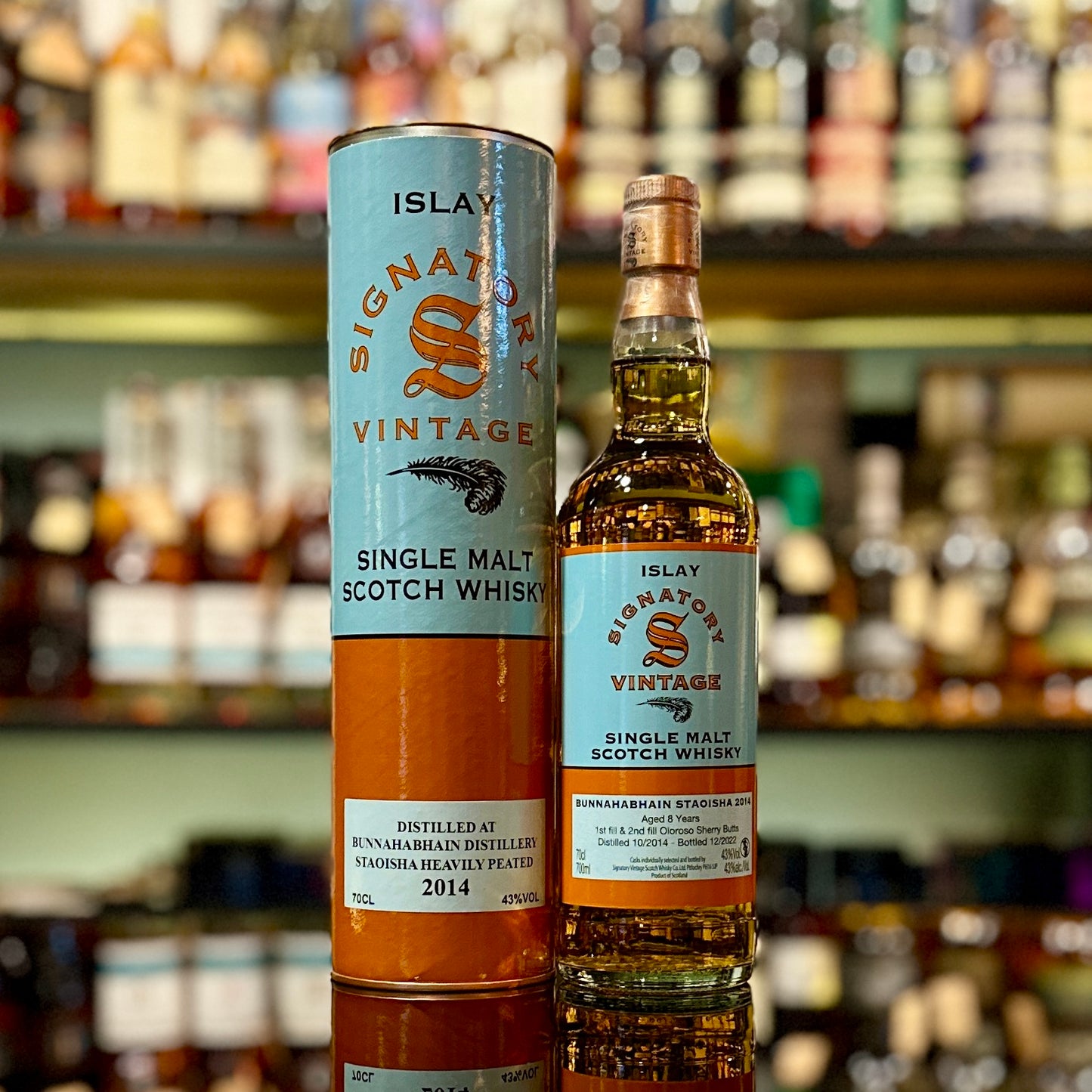 布納哈本(Staoisha重泥煤)8年2014年聖弗力裝瓶蘇格蘭單一麥芽威士忌