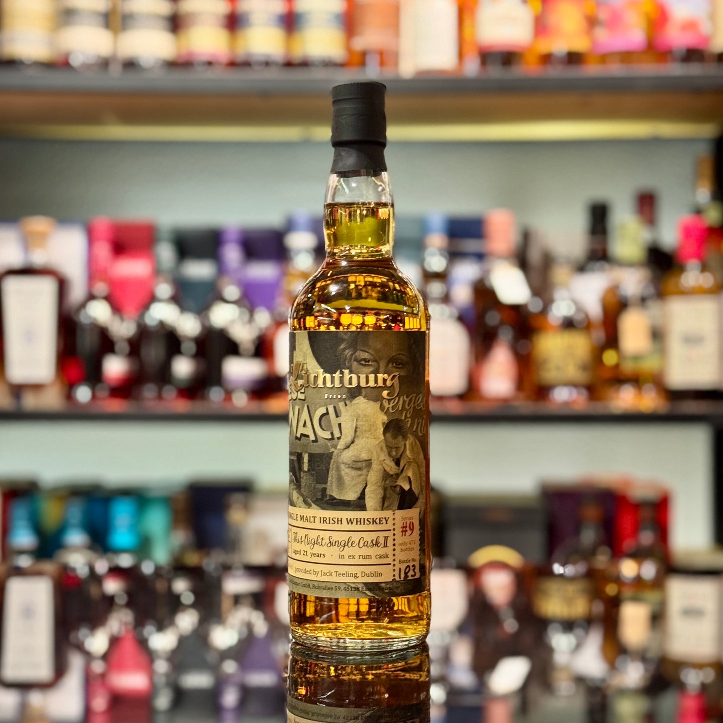 Lichtburg 21年2001-2023「歷史系列第9版」Rolf Kaspar裝瓶愛爾蘭單一麥芽威士忌