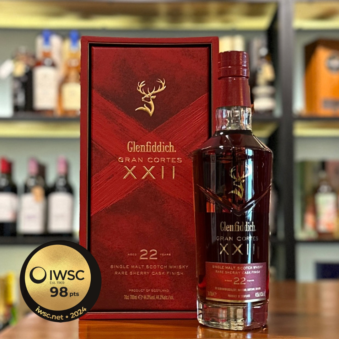 Glenfiddich 22 Year Old Gran Cortes XXII Single Malt Scotch Whisky – The  Central Whisky