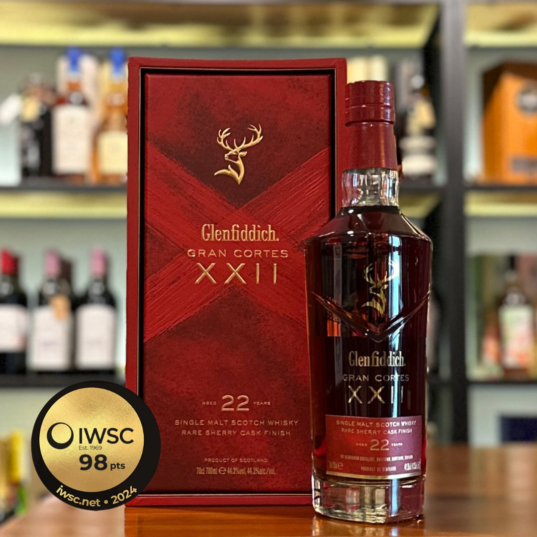 Glenfiddich 22 Year Old Gran Cortes XXII Single Malt Scotch Whisky Glenfiddich 22 Year Old Gran Cortes XXII Single Malt Scotch Whisky