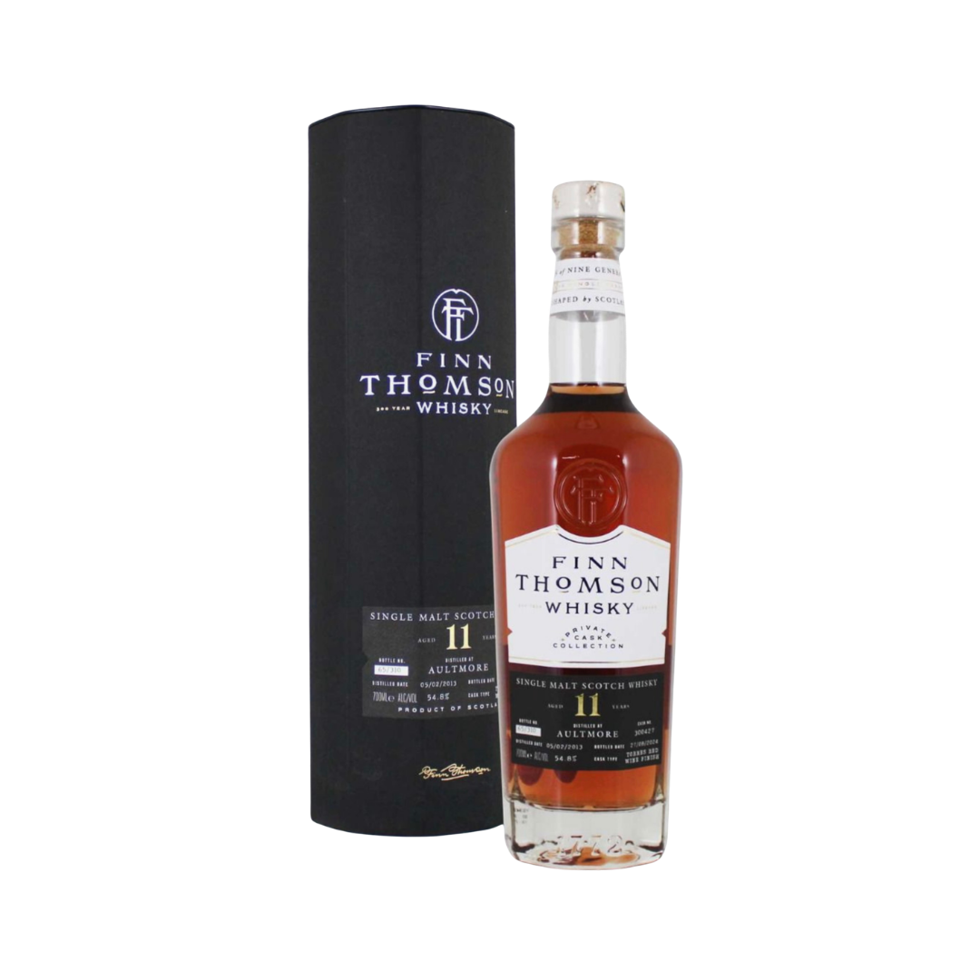 雅墨12年2012-2025年首次裝填紅酒桶#304873 Finn Thomson裝瓶蘇格蘭單一麥芽威士忌