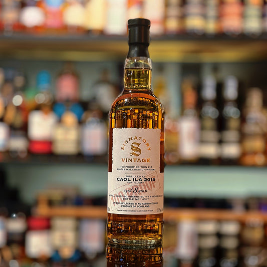 Caol Ila 8 Year Old 2015 100 Proof Edition by Signatory Vintage Single Malt Scotch Whisky