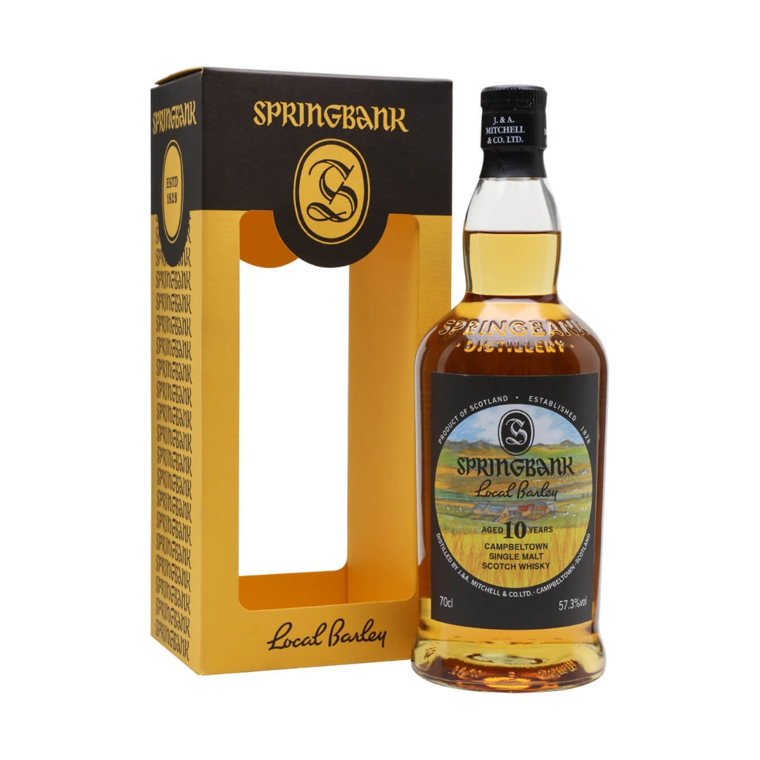 Springbank 10 Year Old Local Barley Single Malt Scotch Whisky (2017 Release)