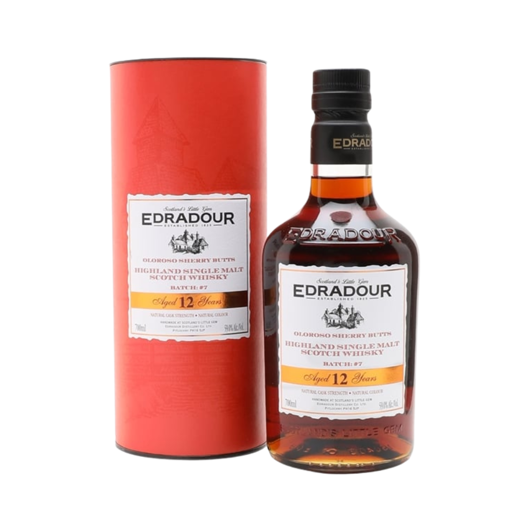 Edradour 12 Year Old 2013-2025 Sherry Cask Strength Batch #7 Single Malt Scotch Whisky
