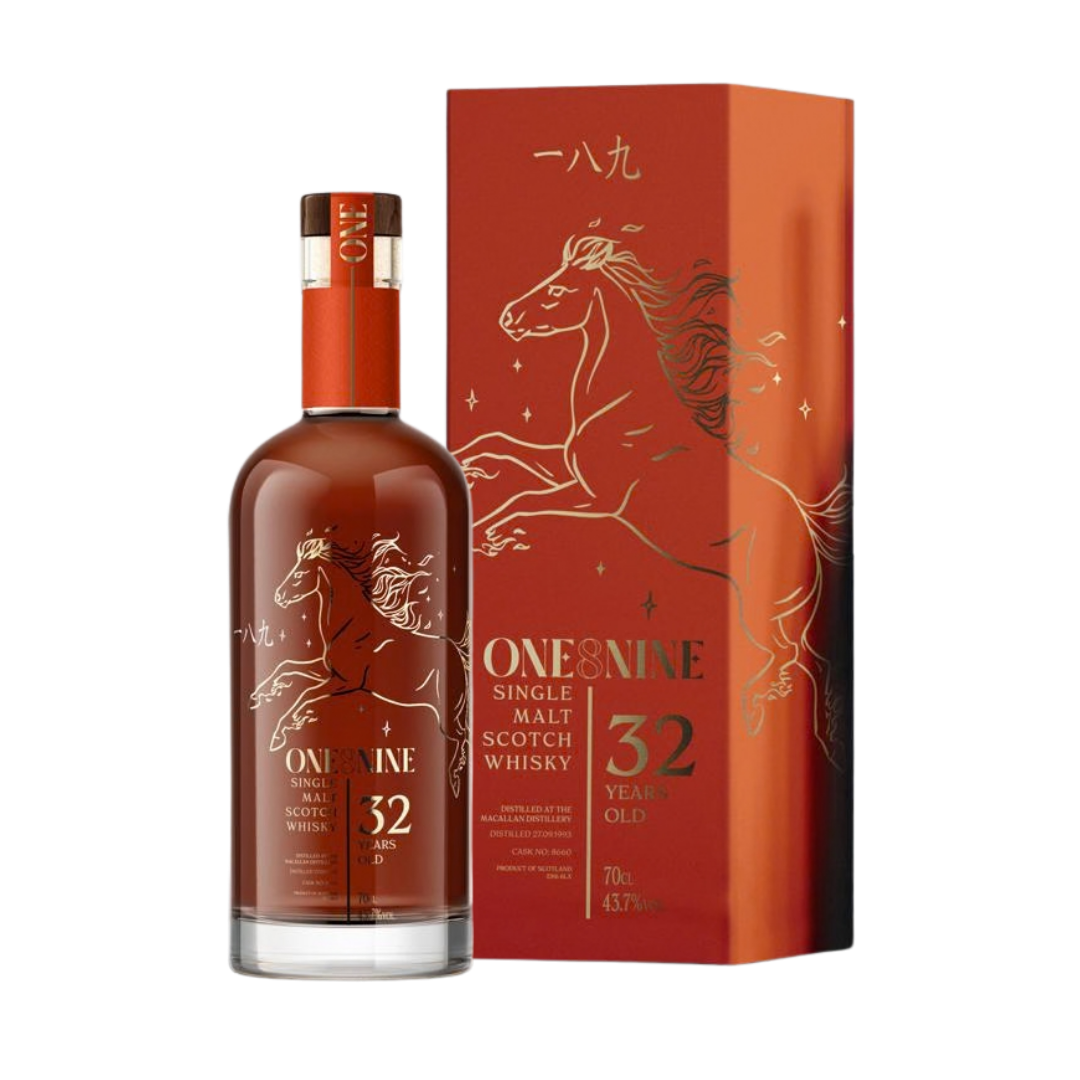 맥캘란 32년산 1993-2025 셰리 캐스크 #8660 “말의 해” 한정판 (One8Nine 제작) 싱글 몰트 스카치 위스키