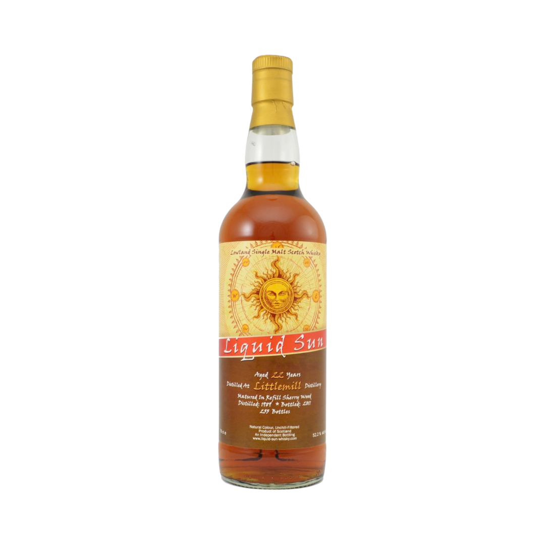 Littlemill 22 Year Old 1989-2011 Refill Sherry Cask by Liquid Sun Single Malt Scotch Whisky