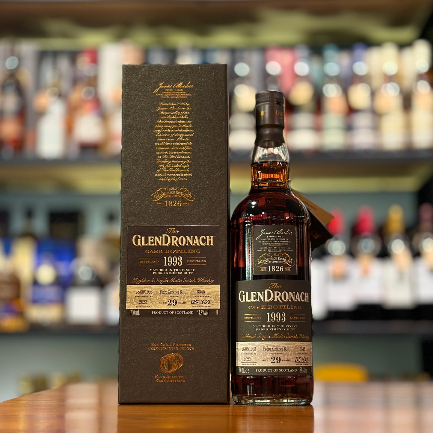 GlenDronach 29 Year Old 1993-2023 Pedro Ximénez Butt #6345 Single Malt Scotch Whisky
