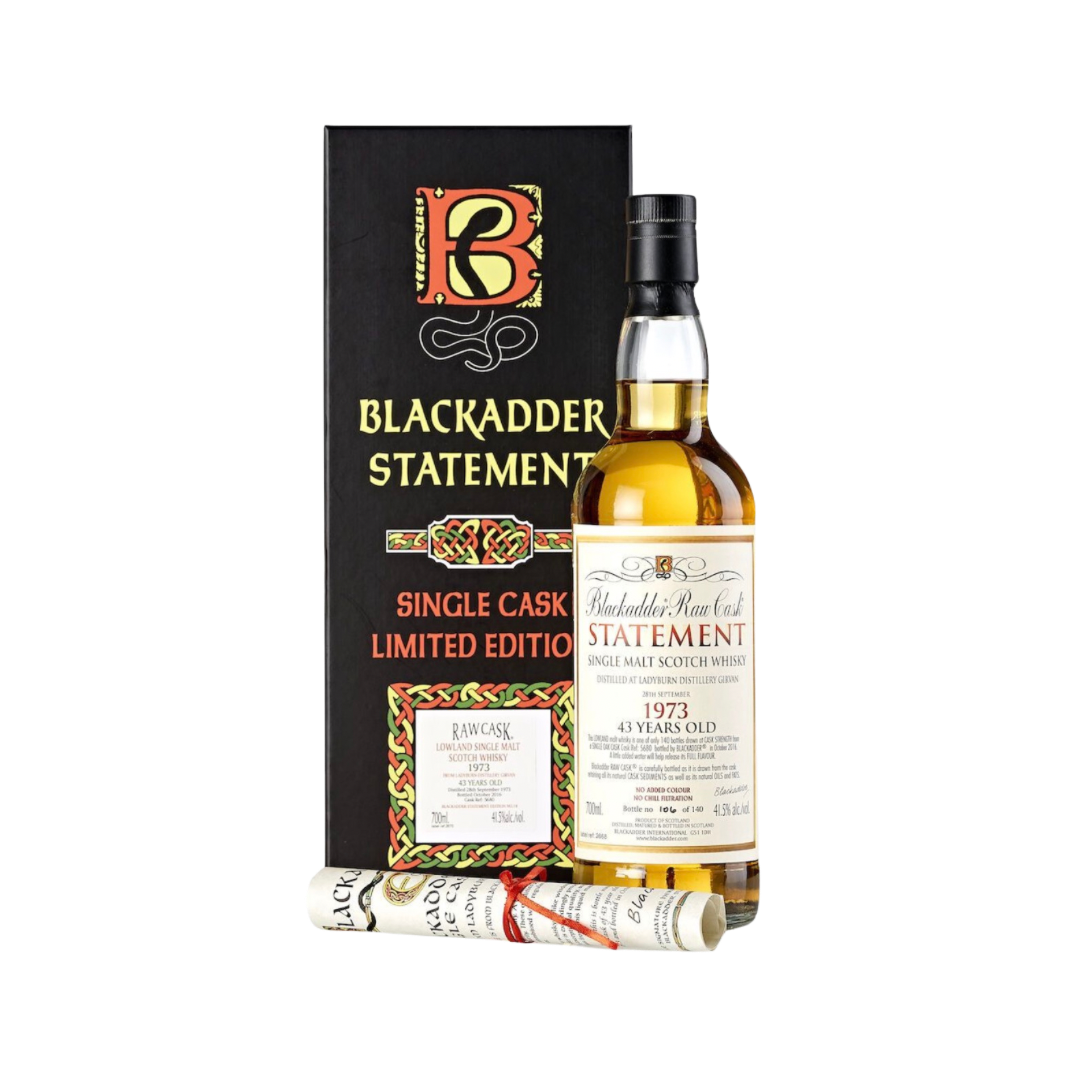 Glenesk 30 Year Old 1983-2014 Refill Sherry Butt #4929 "Raw Cask Statement Edition No. 11" by Blackadder Single Malt Scotch Whisky