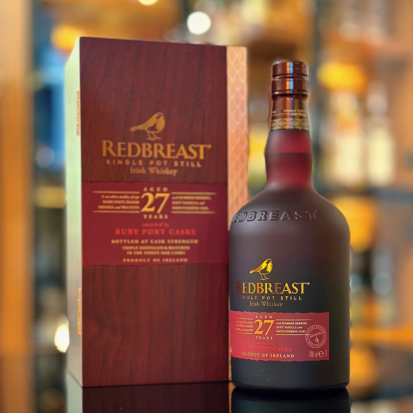 Redbreast 27 Year Old Single Pot Still Irish Whiskey (Batch 4)