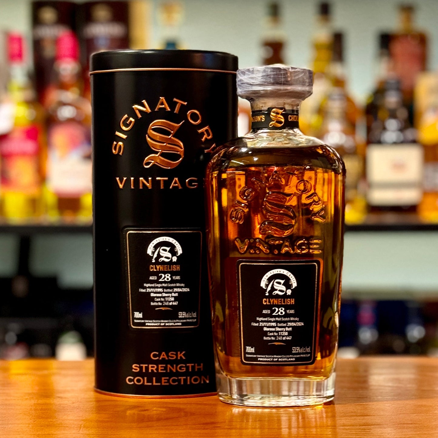 Clynelish 28 Year Old 1995-2024 Oloroso Sherry Butt #11250 Symington's Choice by Signatory Vintage Single Malt Scotch Whisky