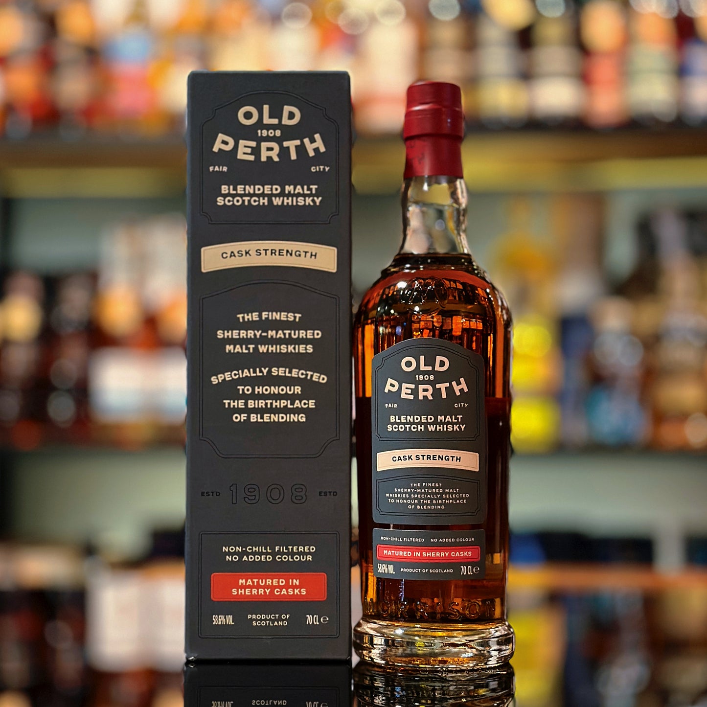 Old Perth Cask Strength Blended Malt Scotch Whisky