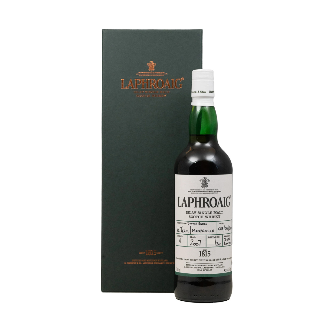 Laphroaig 17 Year Old 2007-2024 Sherry Series - Manzanilla Cask #4 Single Malt Scotch Whisky