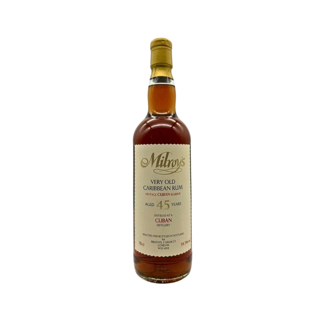 Cuban 45 Year Old 1978-2024 First-fill Rum Barrique #2315305 "Vintage Cuban Reserve" by Milroy's Very Old Caribbean Rum