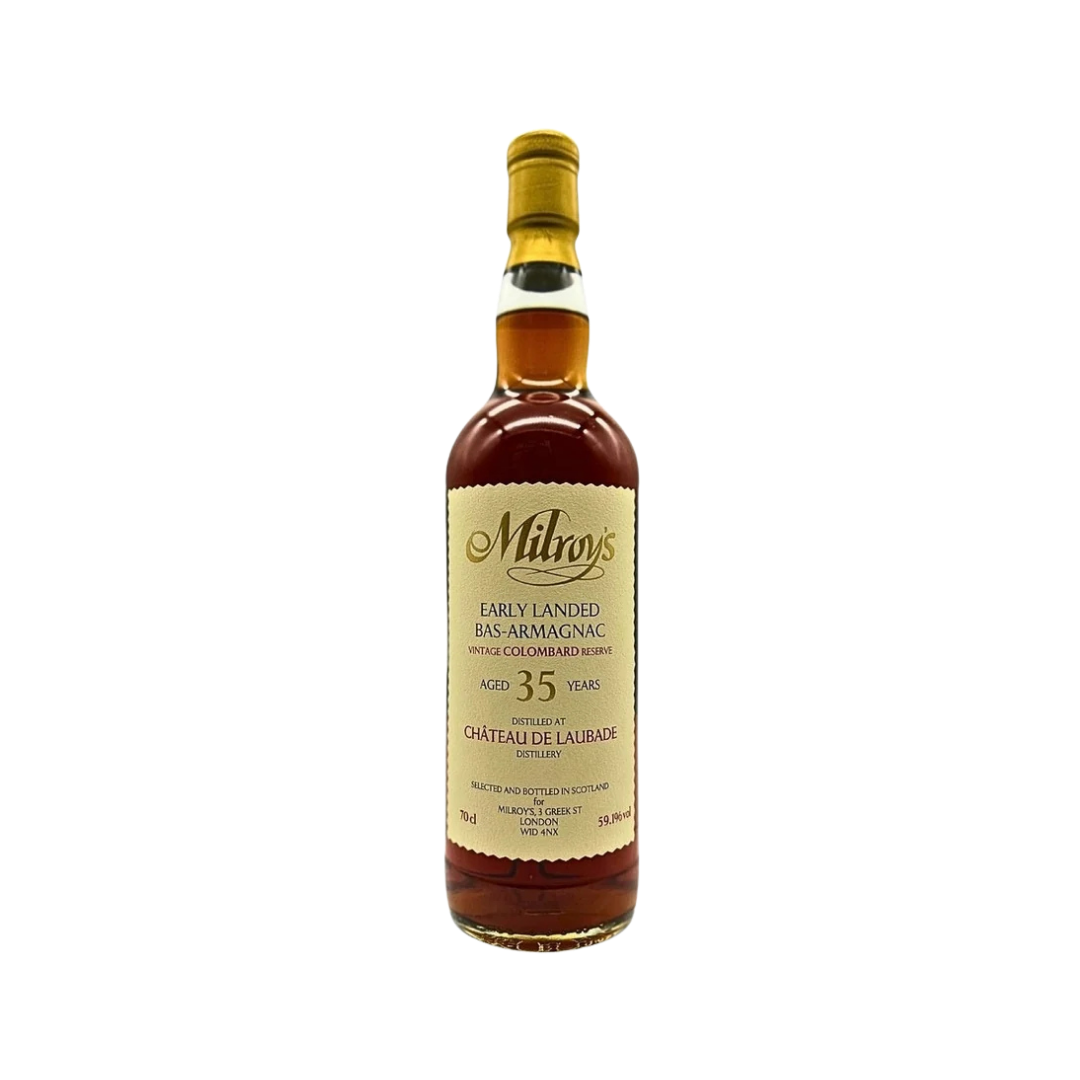 Château de Laubade 35 Year Old 1989-2024 Hogshead #38536 "Vintage Colombard Reserve" by Milroy's Early Landed Bas-Armagnac