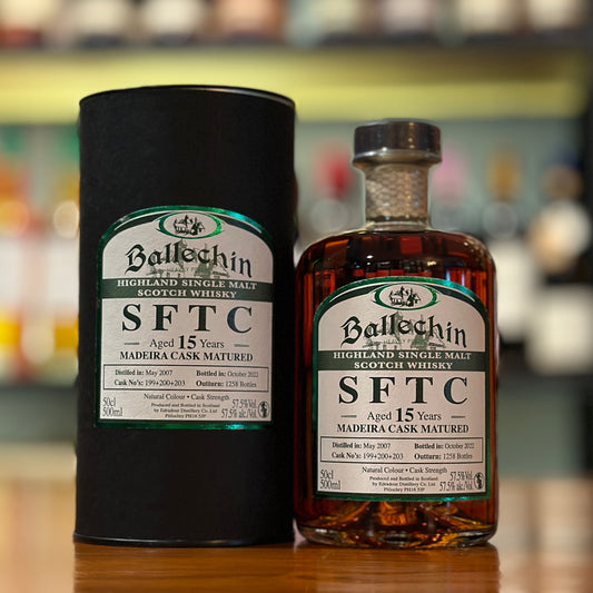 Edradour Ballechin SFTC 15 Year Old 2007-2022 Cask #199+200+203 Single Malt Scotch Whisky