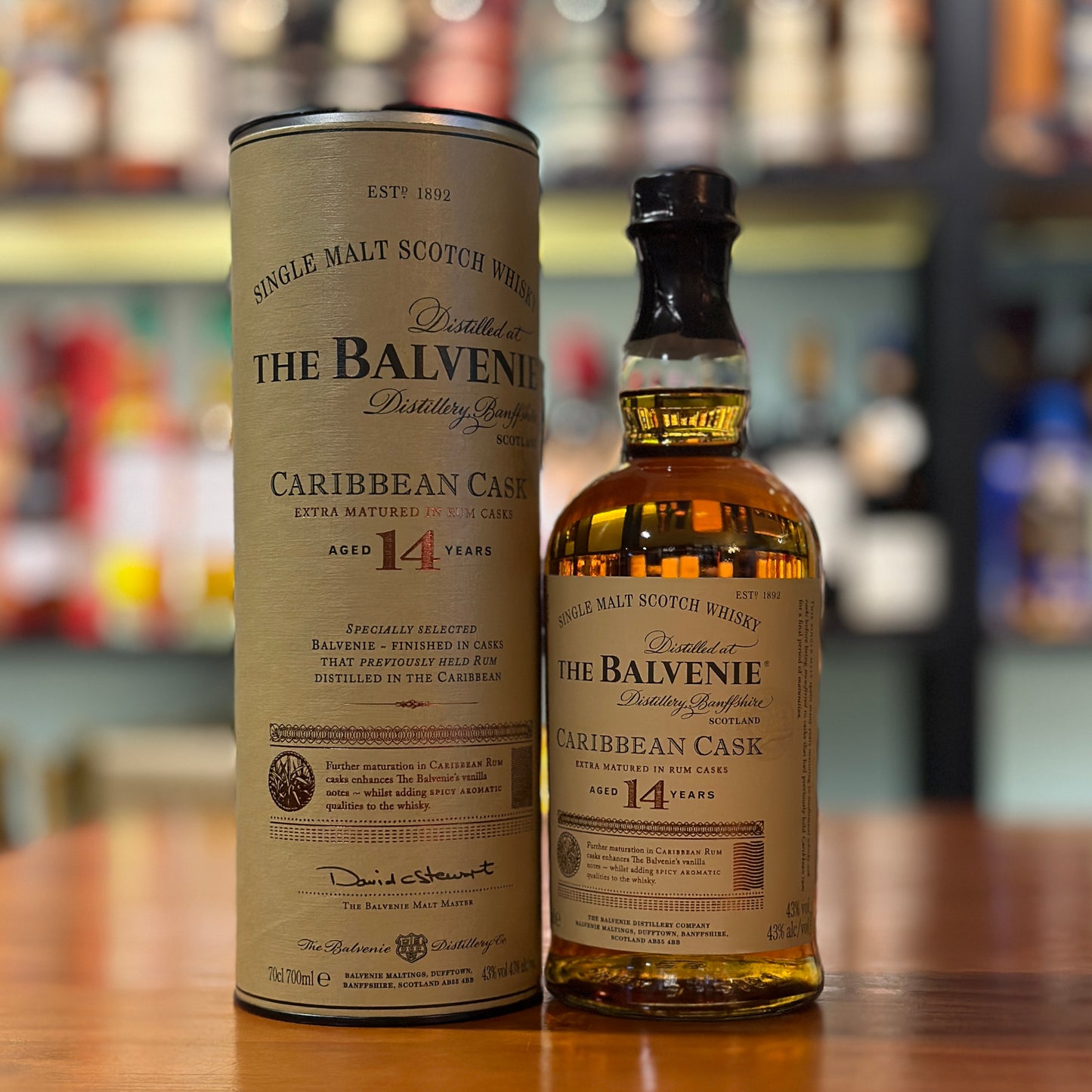 Balvenie 14 Year Old Carribean Cask Single Malt Scotch Whisky