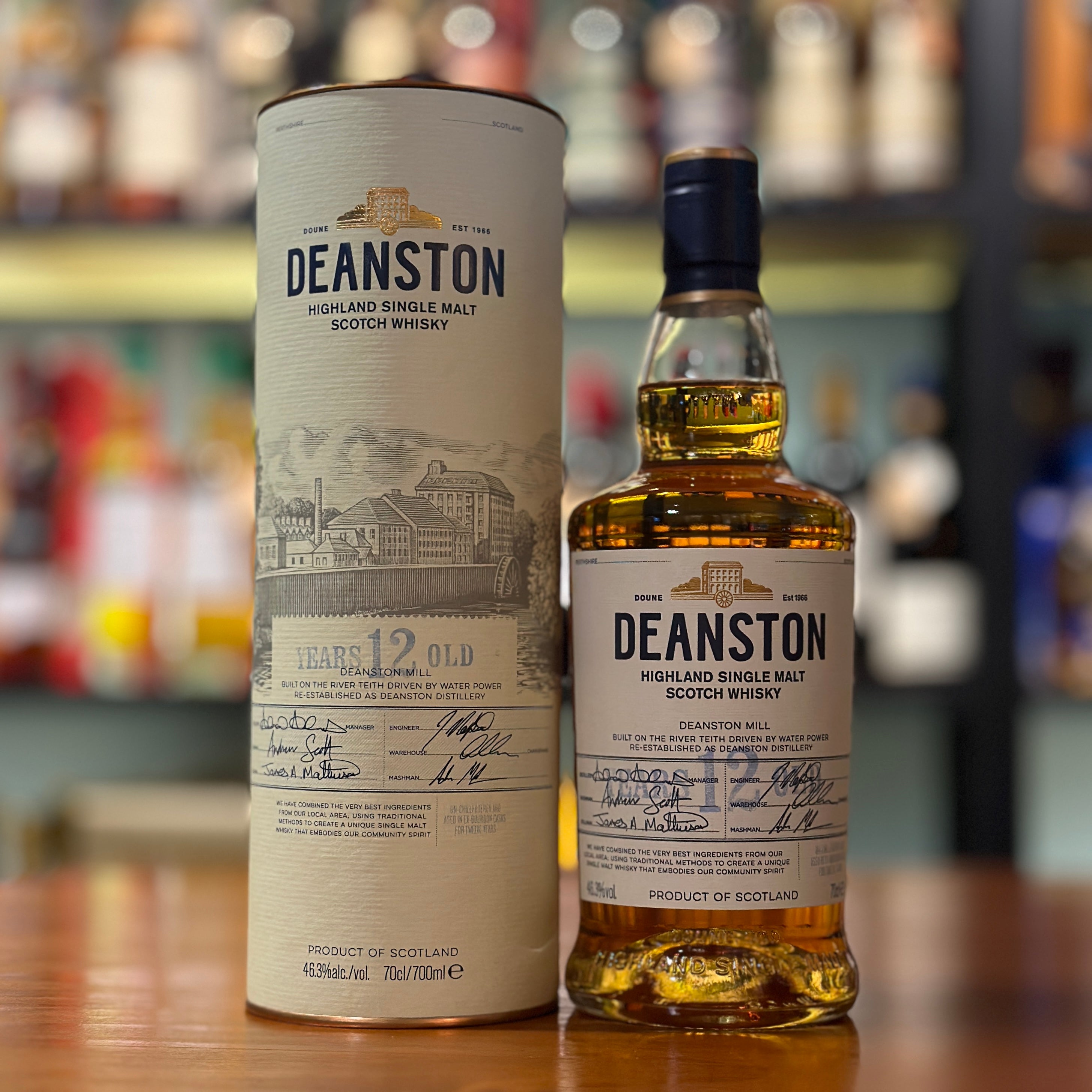 Deanston 12 Year Old Single Malt Scotch Whisky – The Central Whisky