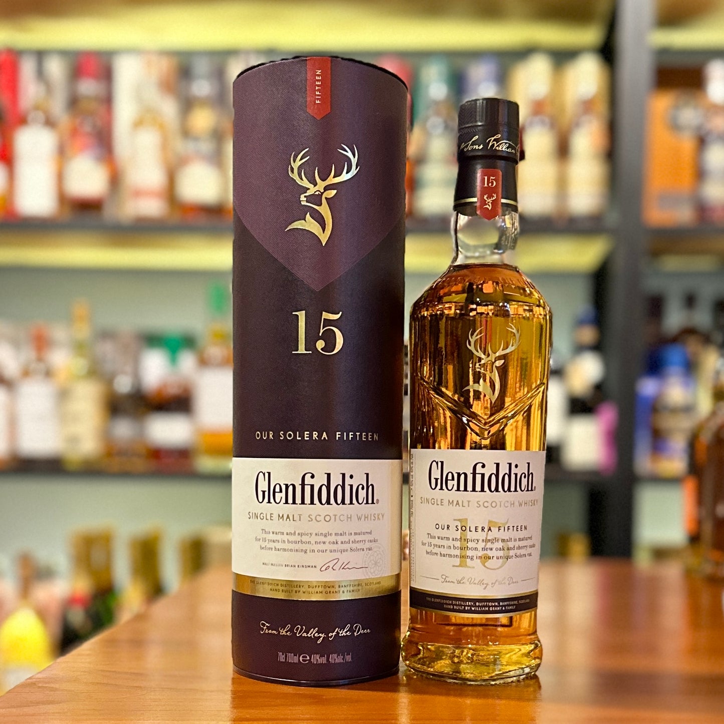 Glenfiddich 15 Year Old Single Malt Scotch Whisky