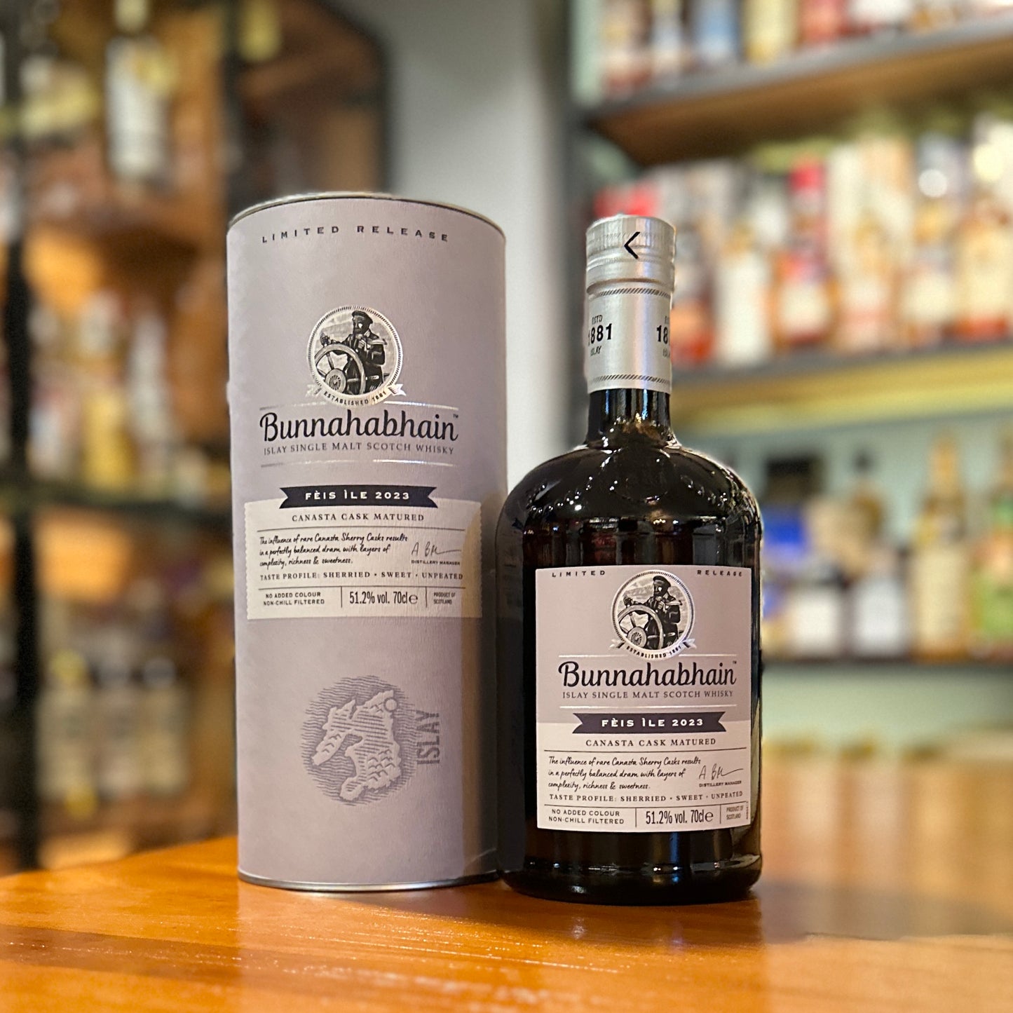 Bunnahabhain Canasta Cask Matured Single Malt Scotch Whisky (Fèis Ìle 2023)