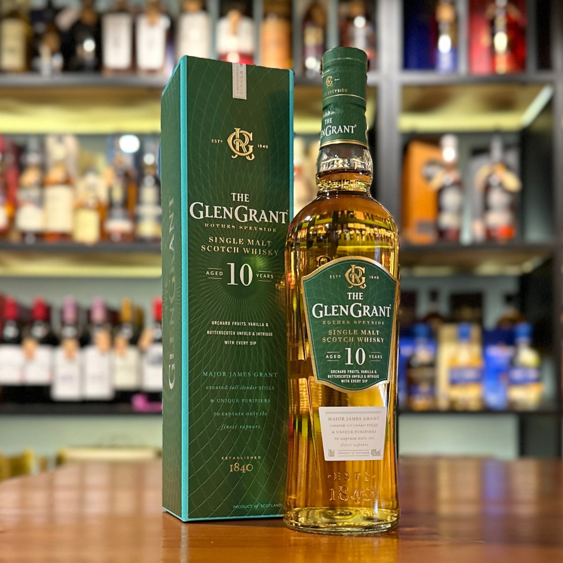 Glen Grant 10 Year Old Single Malt Scotch Whisky – The Central Whisky