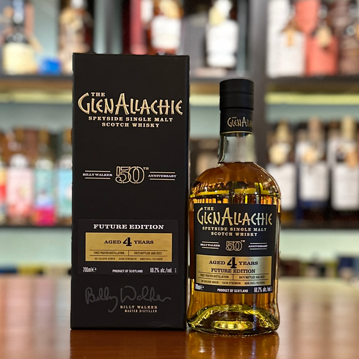GlenAllachie 4년산 Billy Walker 50주년 기념: Future Edition 싱글 몰트 스카치 위스키