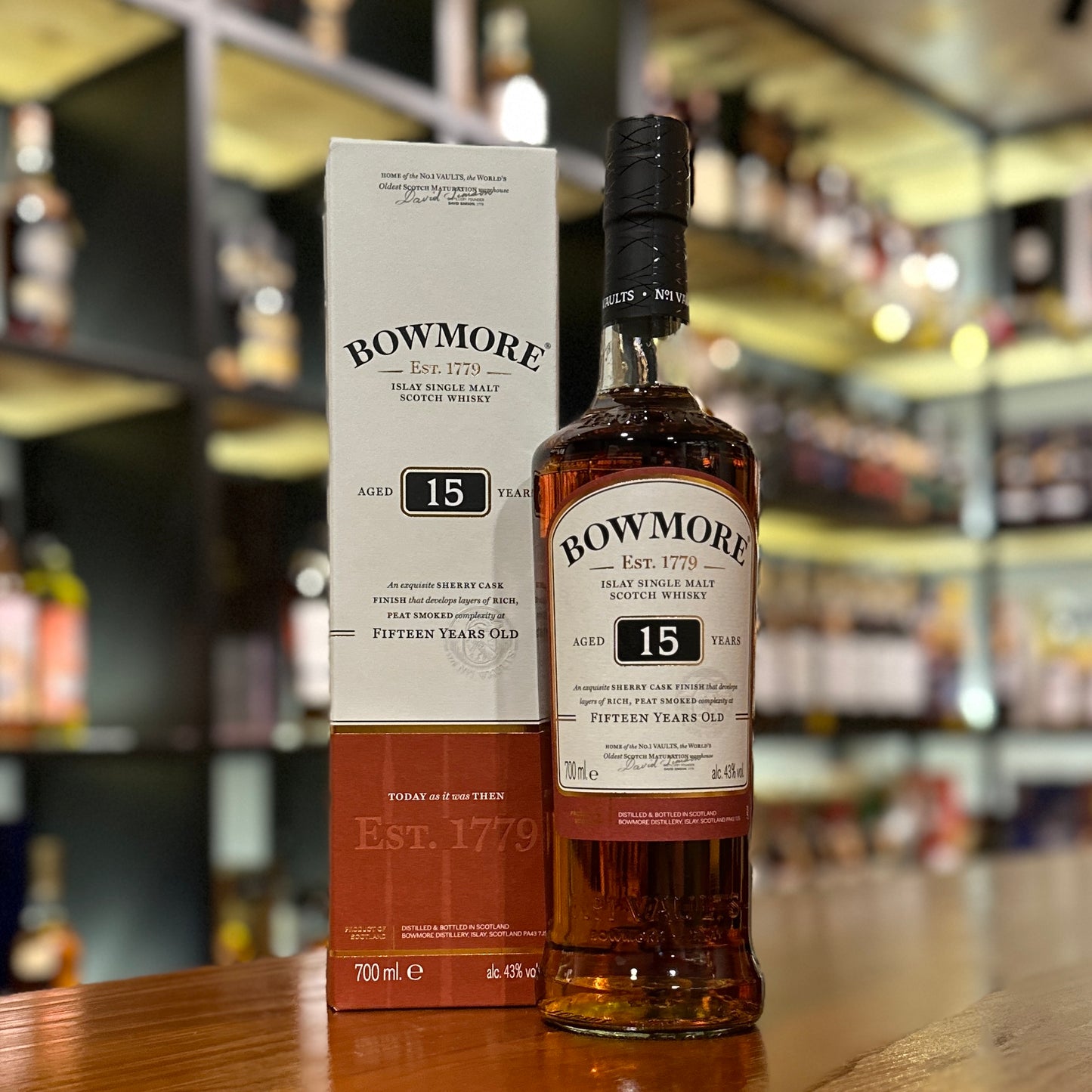 Bowmore 15 Year Old Single Malt Scotch Whisky