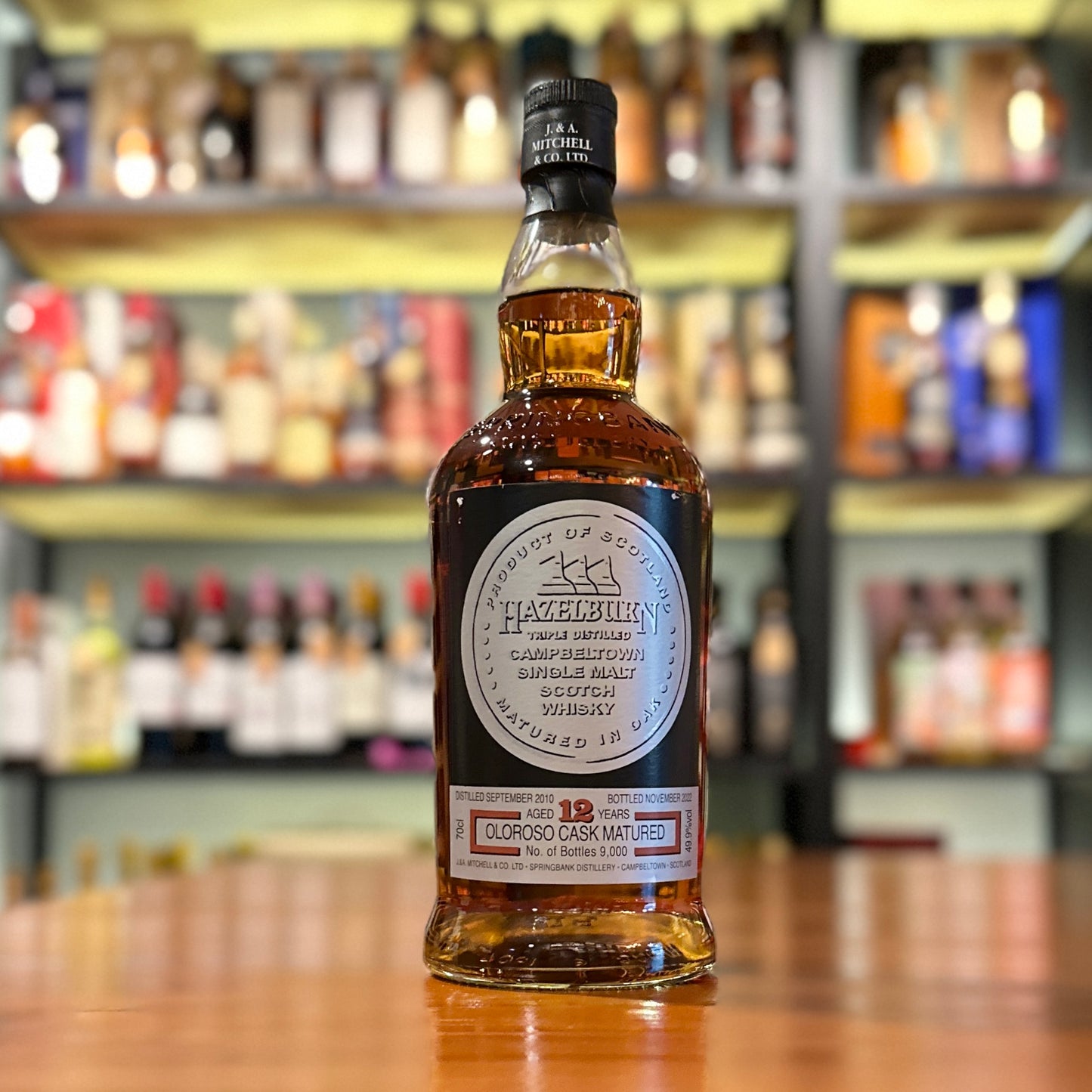 Hazelburn 12 Year Old 2010 Oloroso Sherry Matured Single Malt Scotch Whisky (2023 Release)