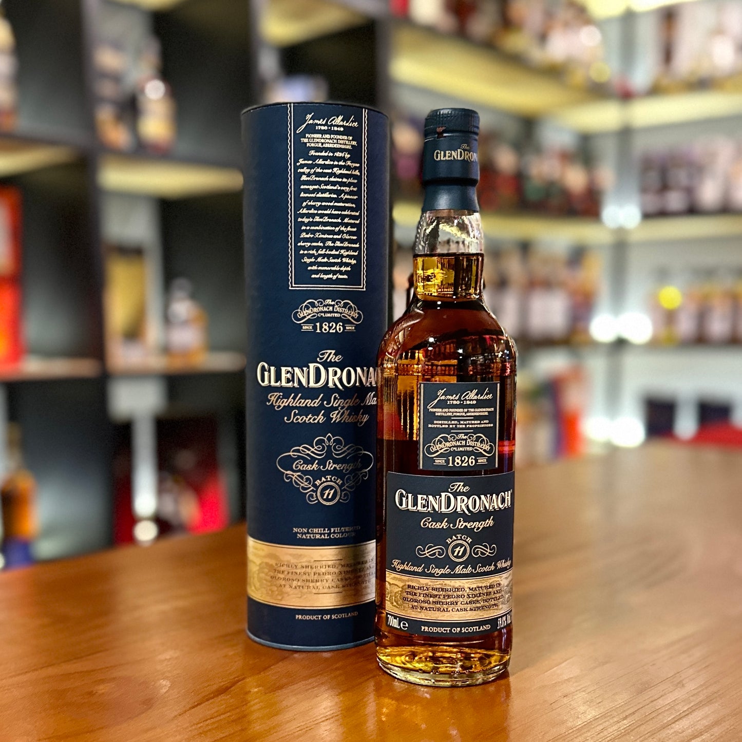 GlenDronach Cask Strength Batch 11 싱글 몰트 스카치 위스키