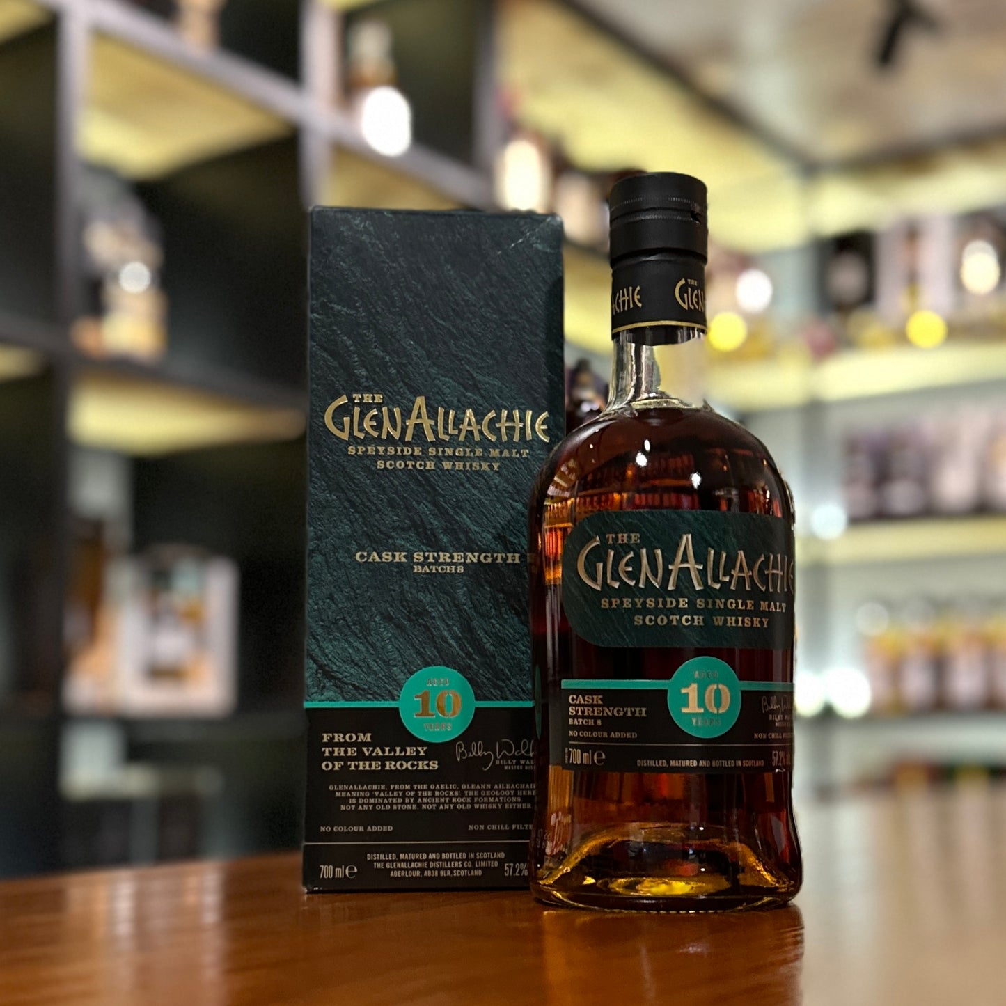 GlenAllachie 10 Year Old Cask Strength Batch 8 Single Malt Scotch Whisky