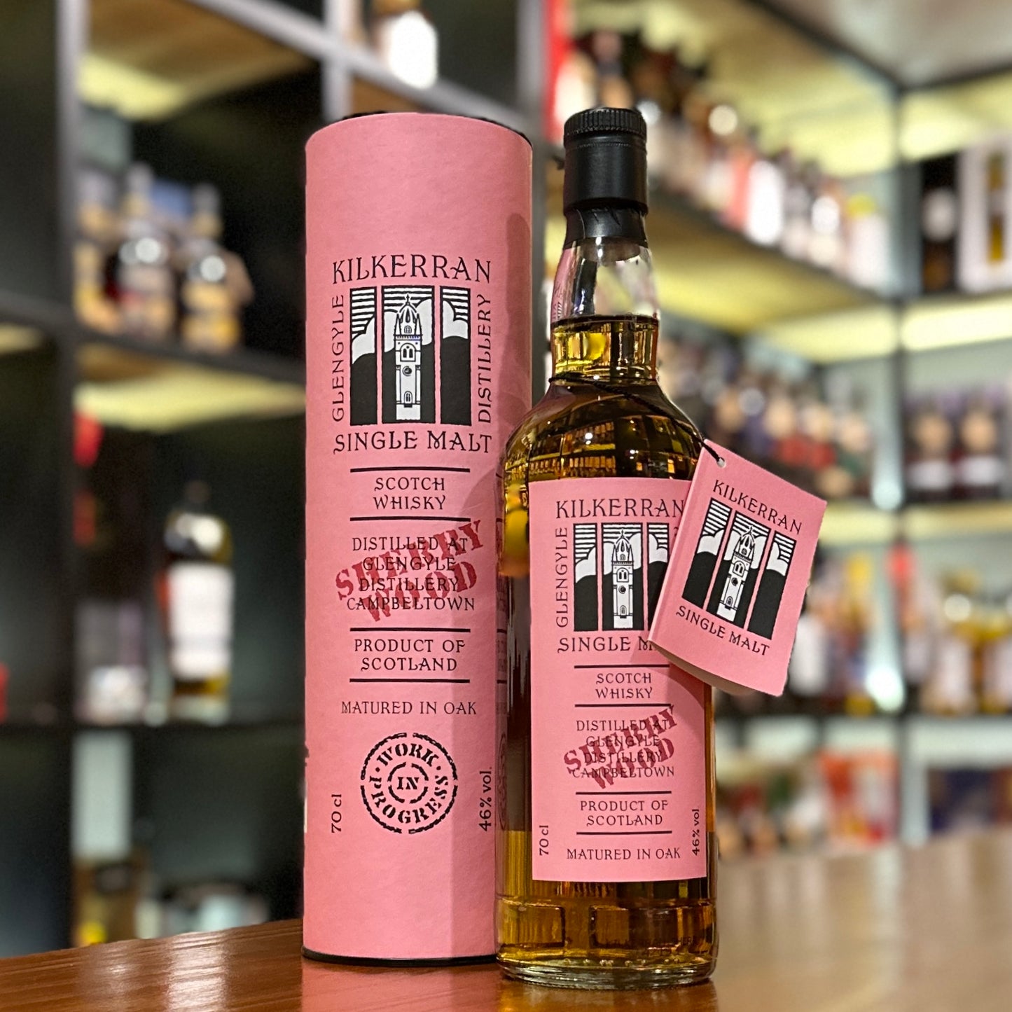 킬케란 워크인 프로그레스 6번째 릴리스 셰리 우드 싱글 몰트 스카치 위스키