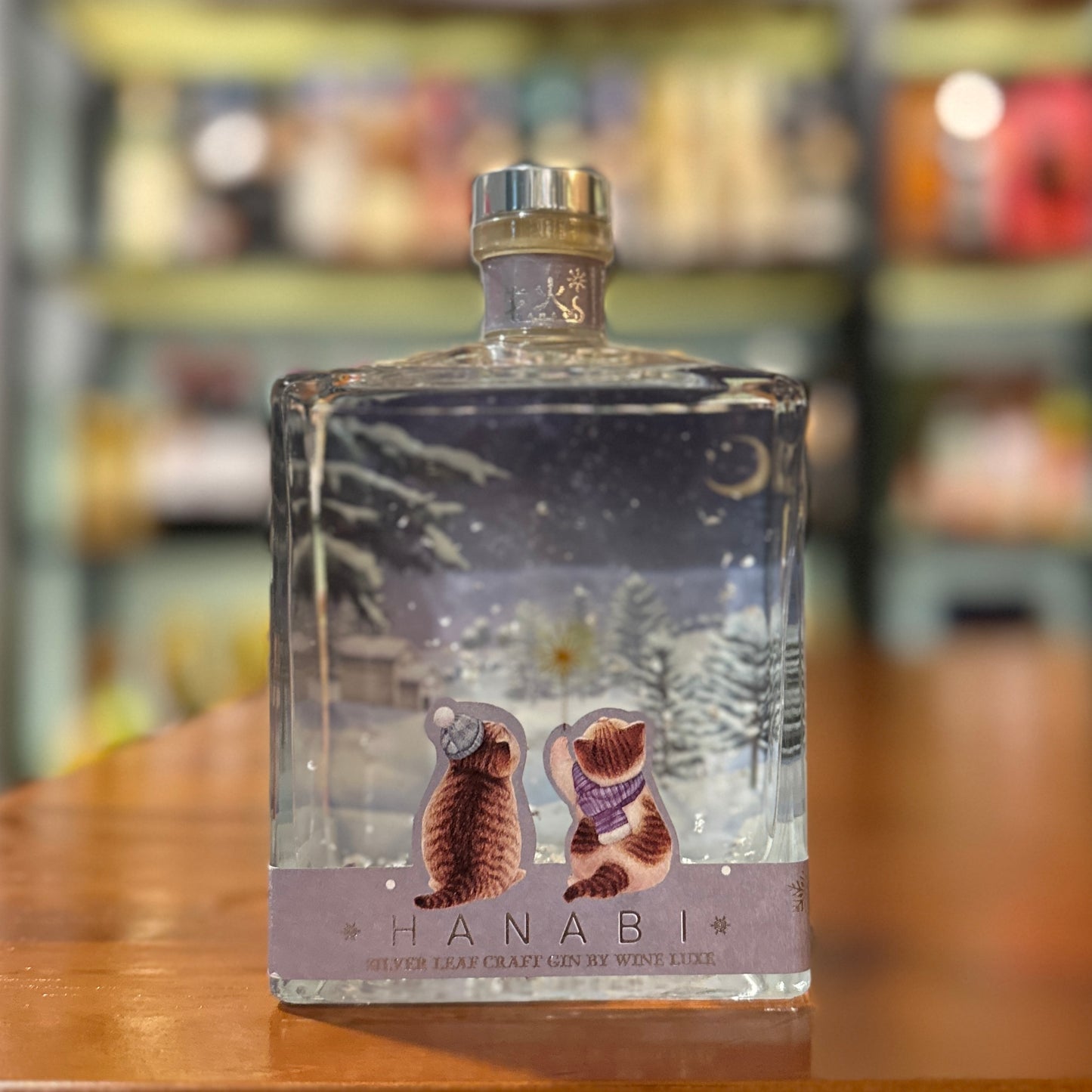 하나비 x NIP 크래프트 진 실버 리프 마시멜로우 에디션