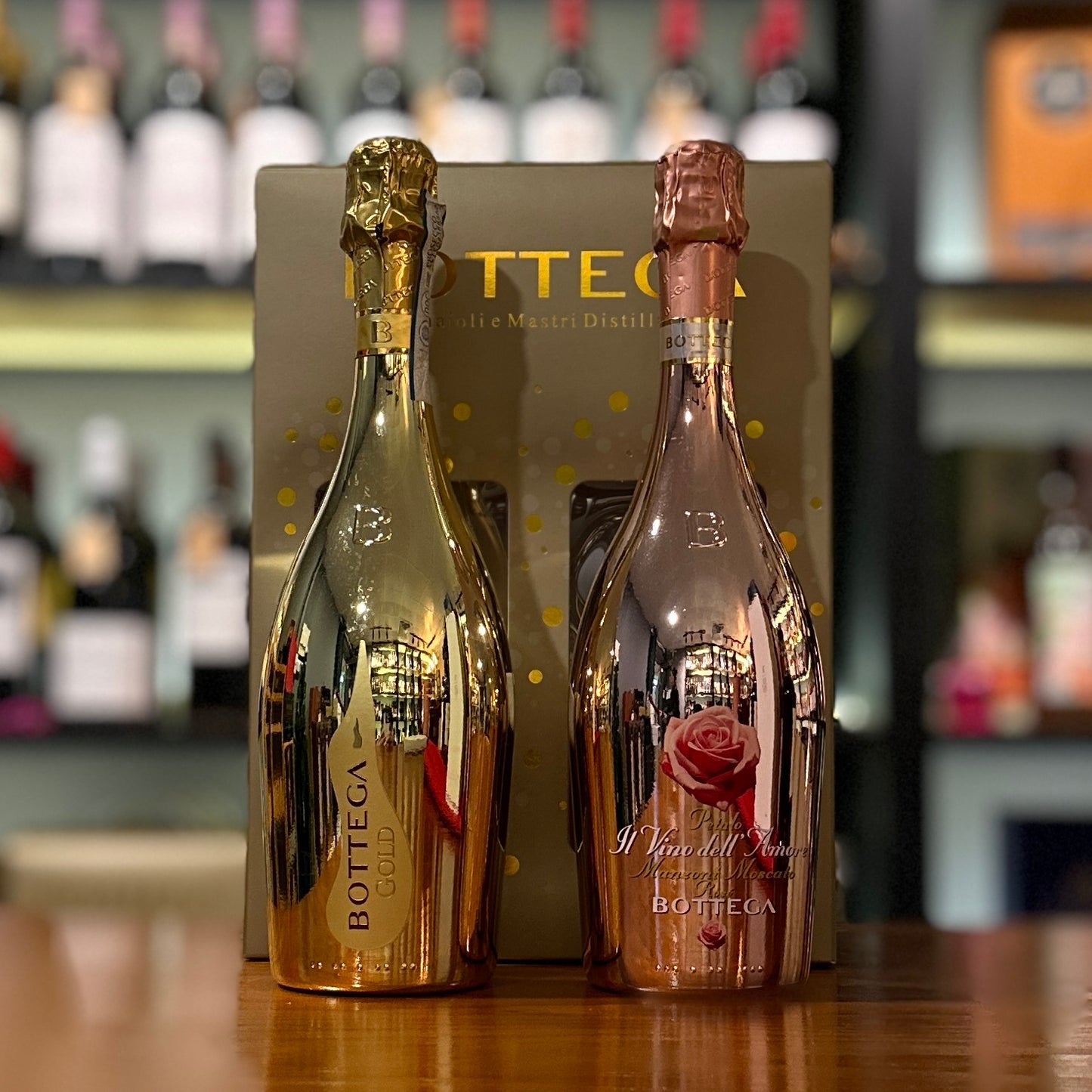 寶迪嘉金樽氣泡酒及寶迪嘉微甜玫瑰氣泡酒套裝