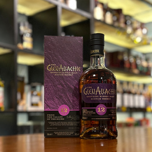 GlenAllachie 12 Year Old Single Malt Scotch Whisky (Old Packaging)