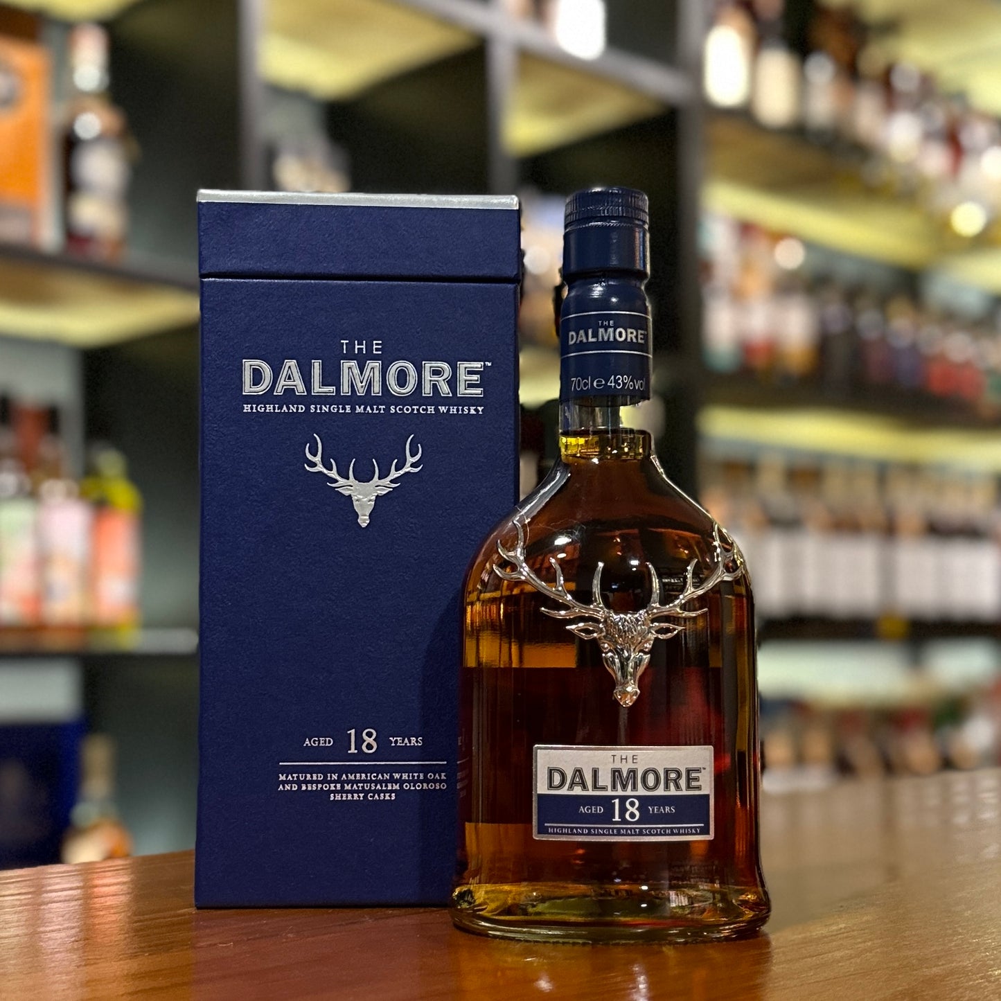 Dalmore 18 Year Old Single Malt Scotch Whisky (Old Packaging)