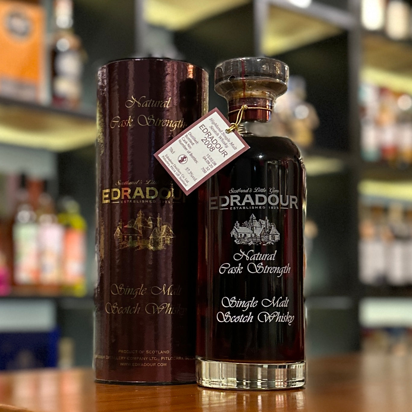 Edradour 12 Year Old 2008-2020 Cask #32 Ibisco Decanter Single Malt Scotch Whisky