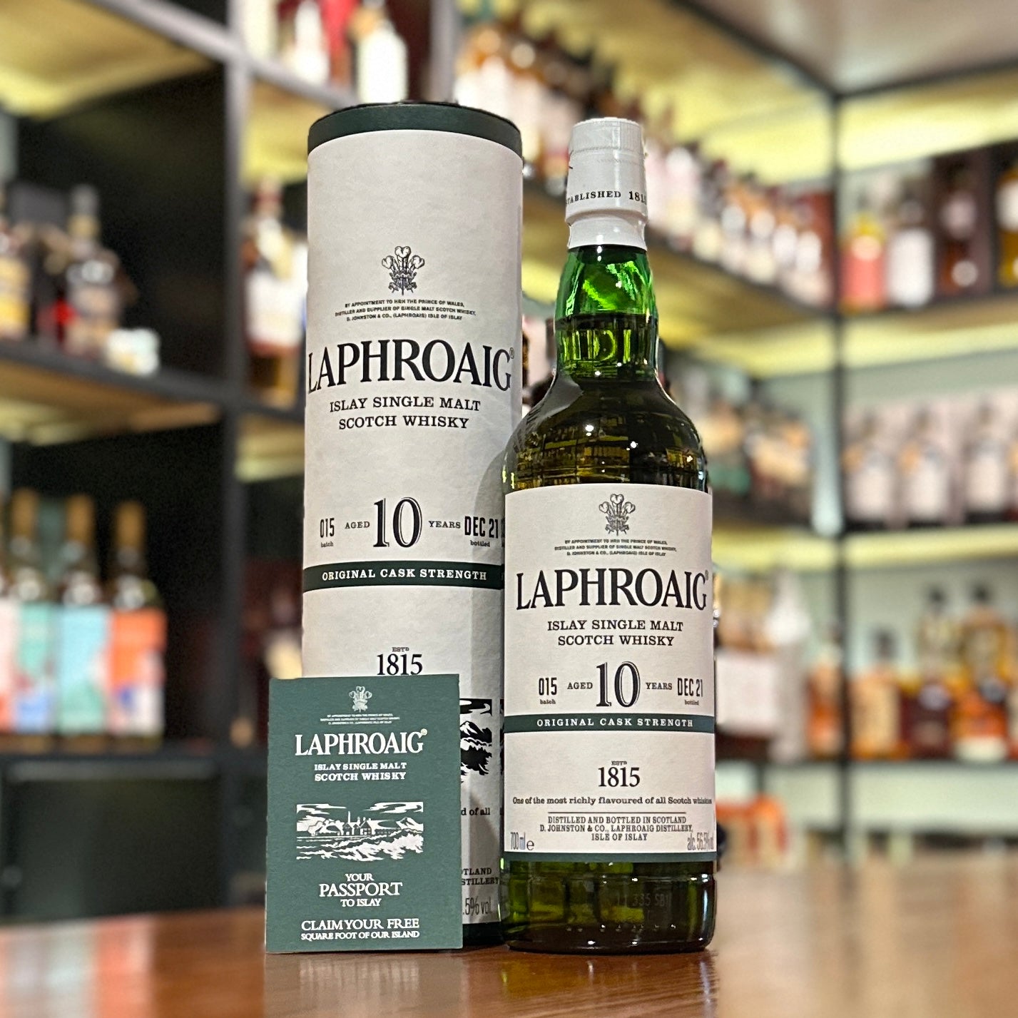 Laphroaig 10년산 캐스크 스트렝스 배치 015 싱글 몰트 스카치 위스키