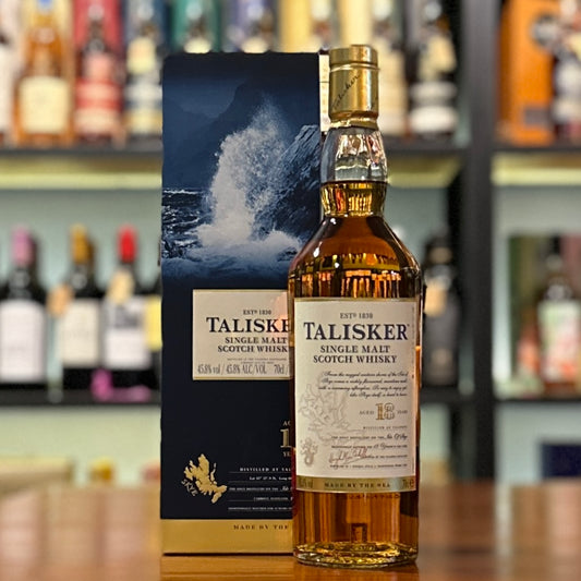Talisker 18 Year Old Single Malt Scotch Whisky (Old Packaging)