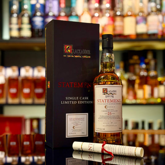 Ledaig 25 Year Old 1997-2022 Hogshead #800034 Raw Cask Statement Edition No. 59 by Blackadder Single Malt Scotch Whisky
