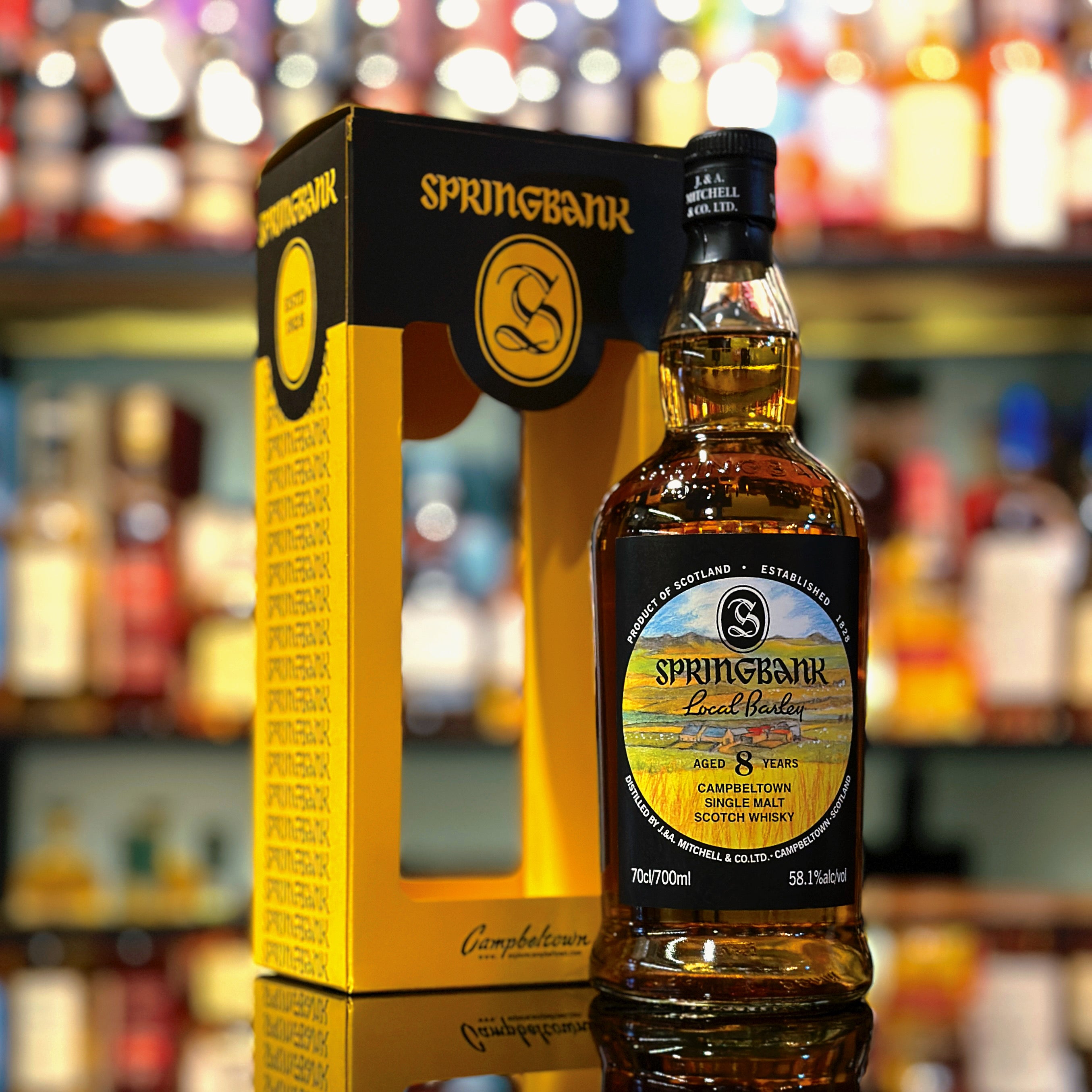 Springbank 8 Year Old Local Barley Single Malt Scotch Whisky 2025 Rel Springbank 8 Year Old Local Barley Single Malt Scotch Whisky 2025 Rel