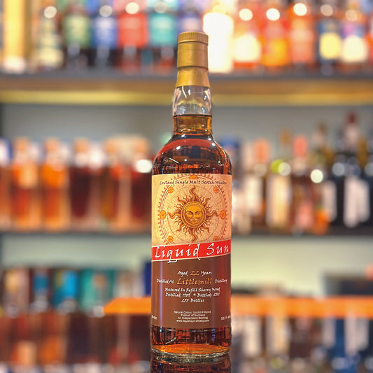 Littlemill 22 Year Old 1989-2011 Refill Sherry Cask by Liquid Sun Single Malt Scotch Whisky