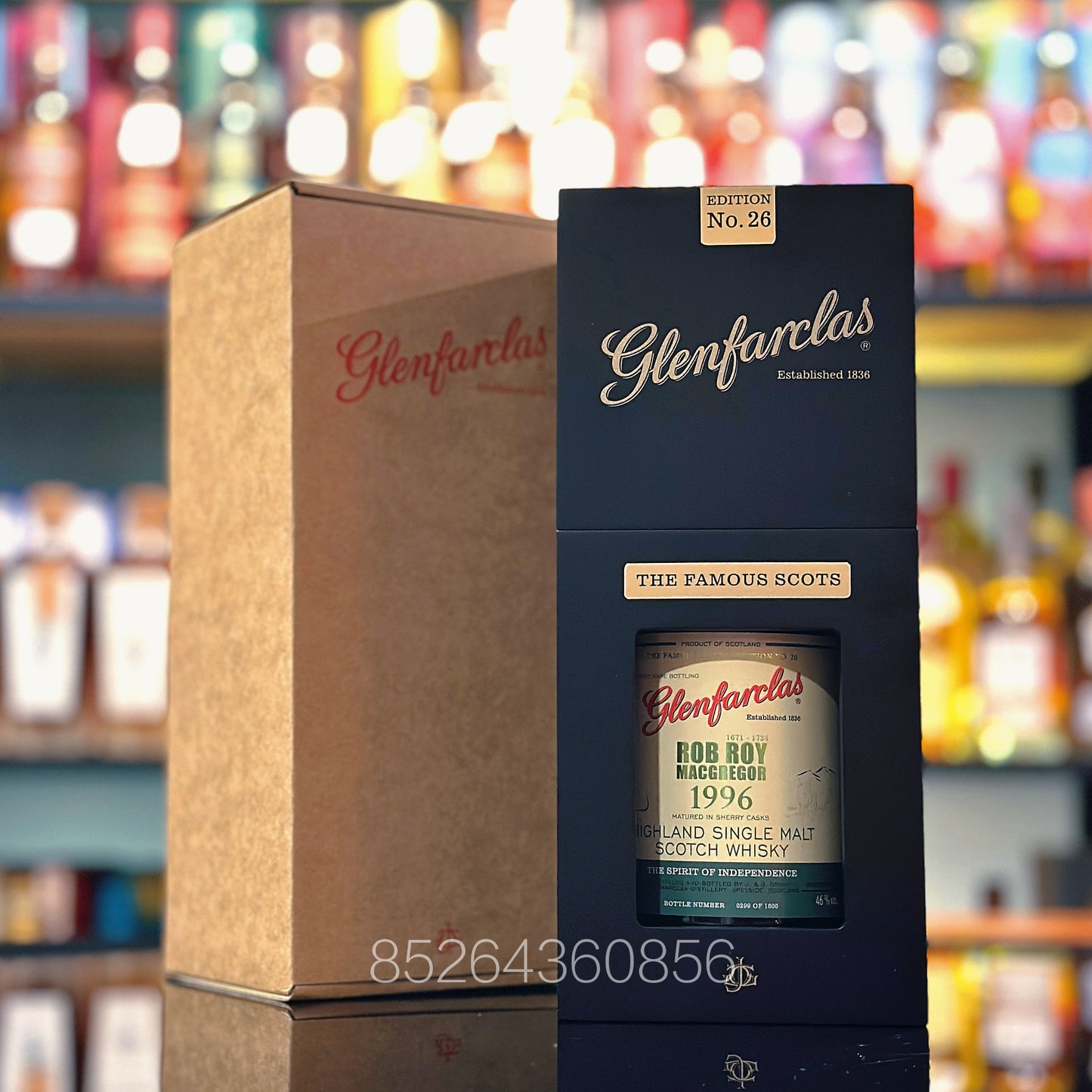 Glenfarclas 1996-2024 Famous Scots Edition 26 “Rob Roy MacGregor” Single Malt Scotch Whisky